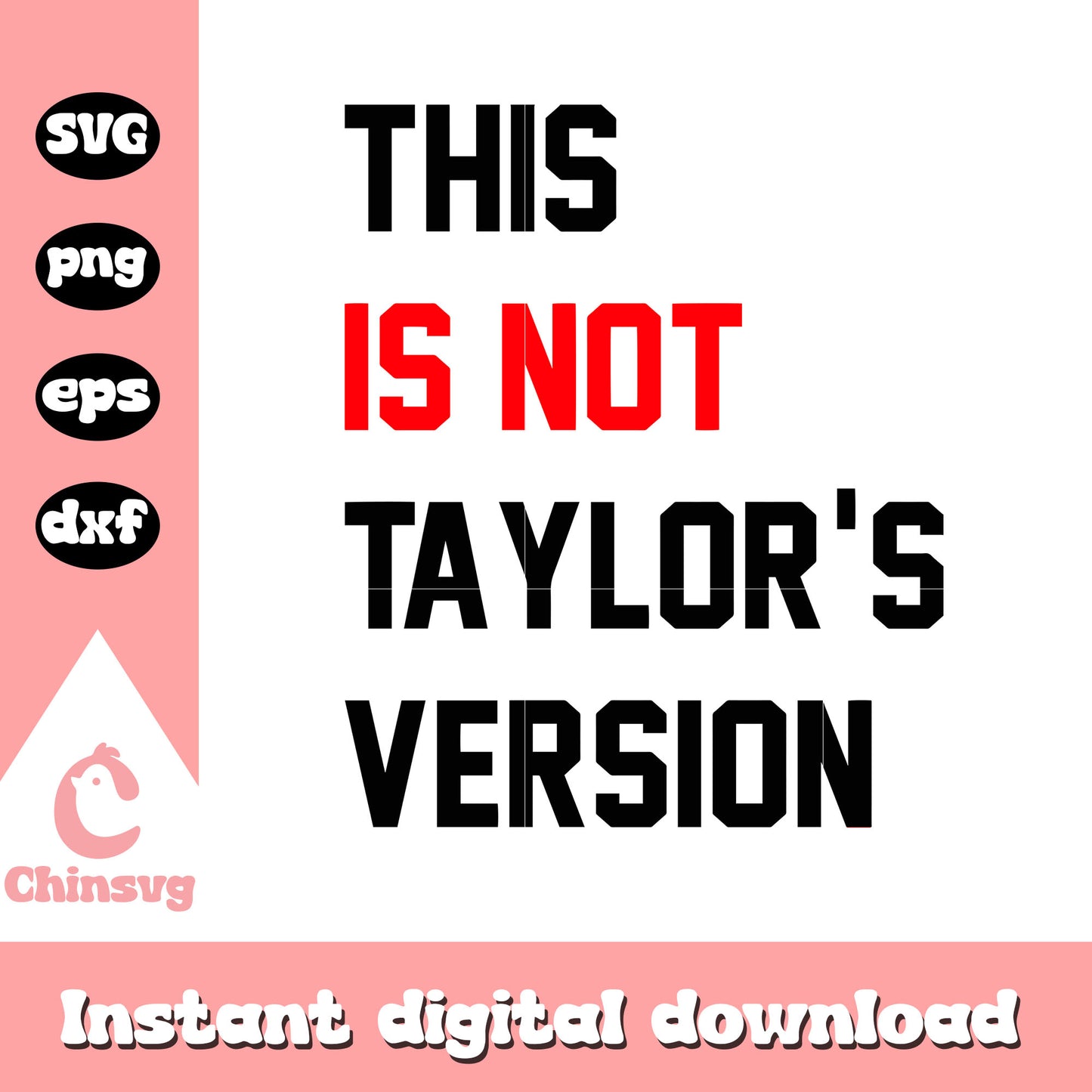 This is not Taylor Swift's version svg, Taylor Swift's version svg