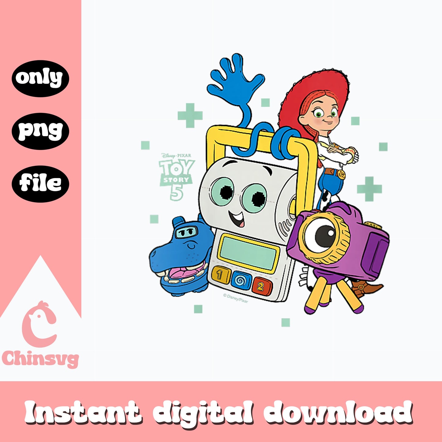 Toy Story 5 Jessie And Friends PNG, Disney Pixar PNG, Kids PNG