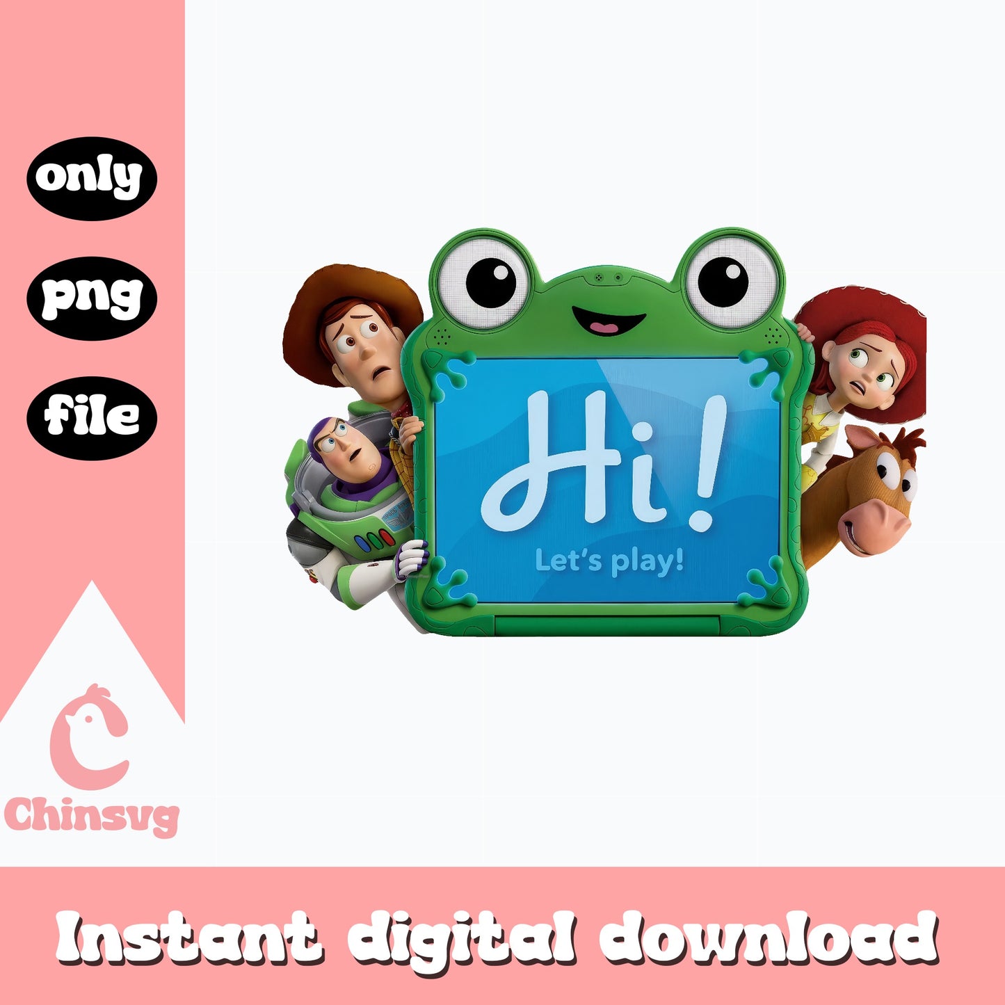 Toy Story Characters Peeking PNG, Buzz Woody Jessie PNG, Disney PNG