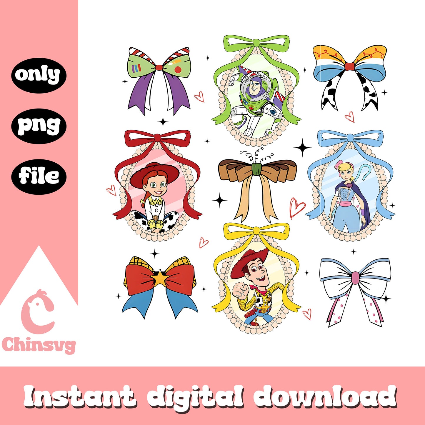 Toy story wall mirror thin bow png, Toy story mirror png