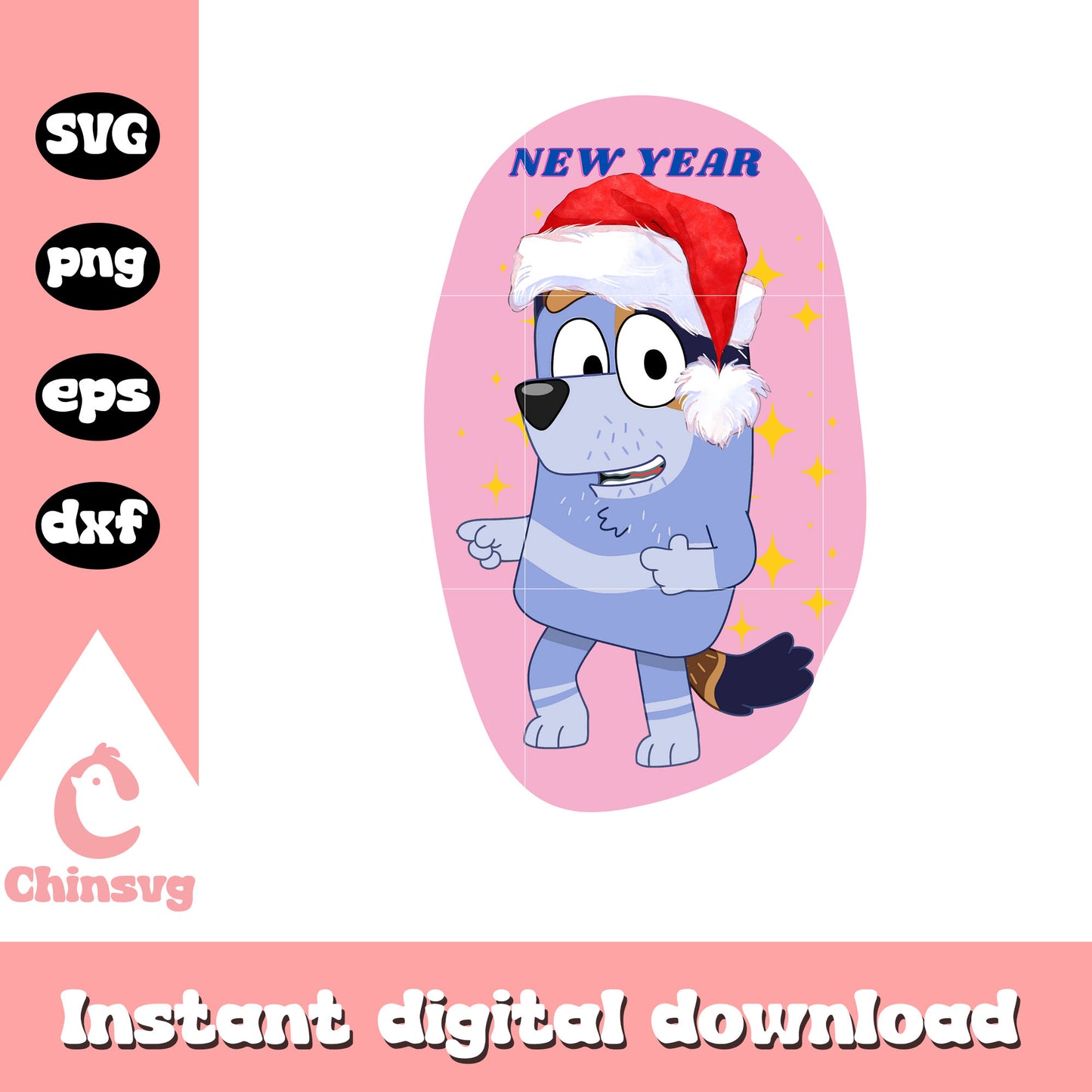 Uncle stripe santa hat new year design svg, uncle stripe svg