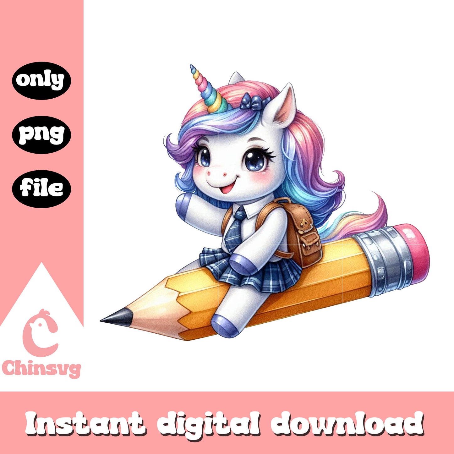 Unicorn drive pencil go to school png, school bus cartoon png