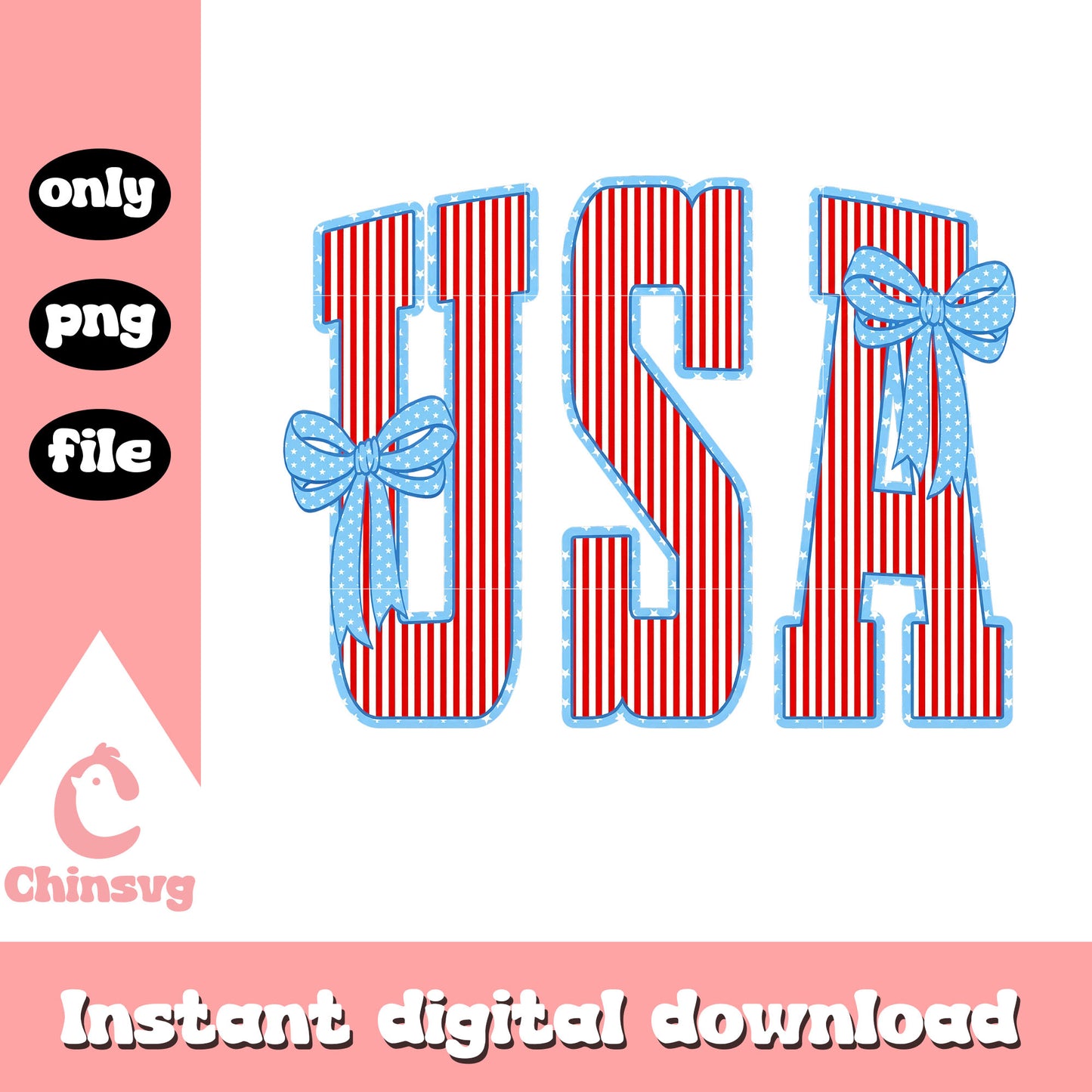 Usa stripes logo design png