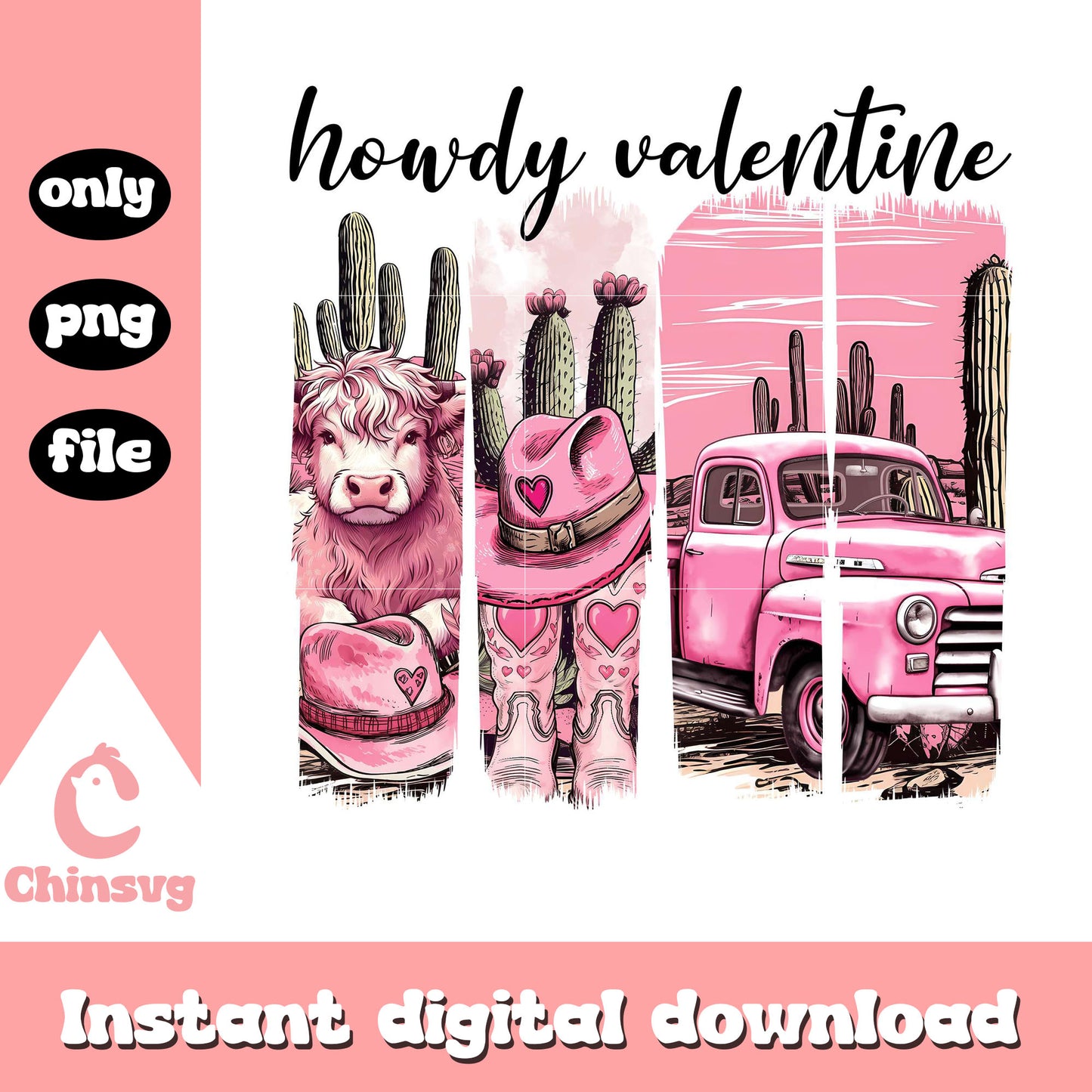 Vintage howdy valentine png, howdy valentine png, vintage png