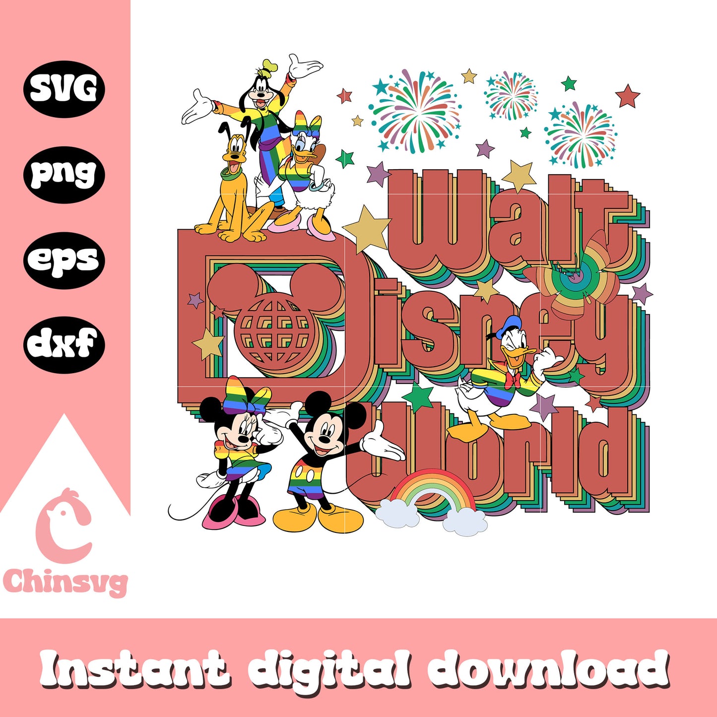 Walt disney world mickey friends svg, mickey and friends svg