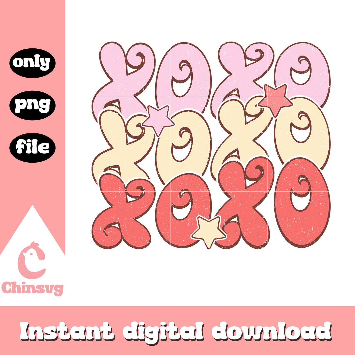 Xoxo font design valentine png, xoxo png, valentine png