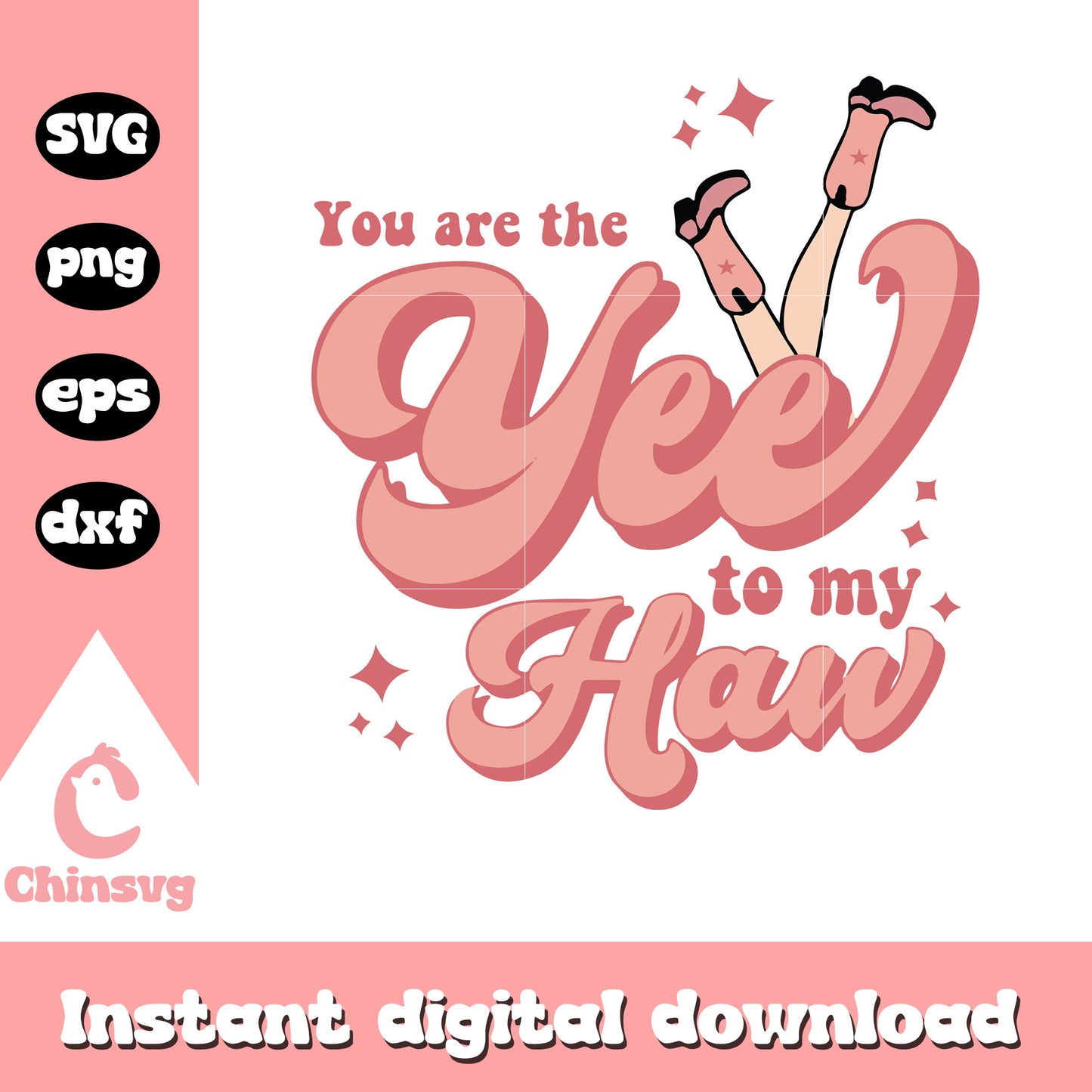 You're the yee to my haw svg, valentine svg, cowboy svg