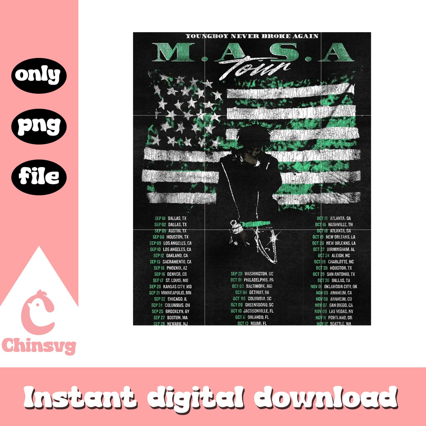 Youngboy never broken again png, masa tour png, nba youngboy songs png