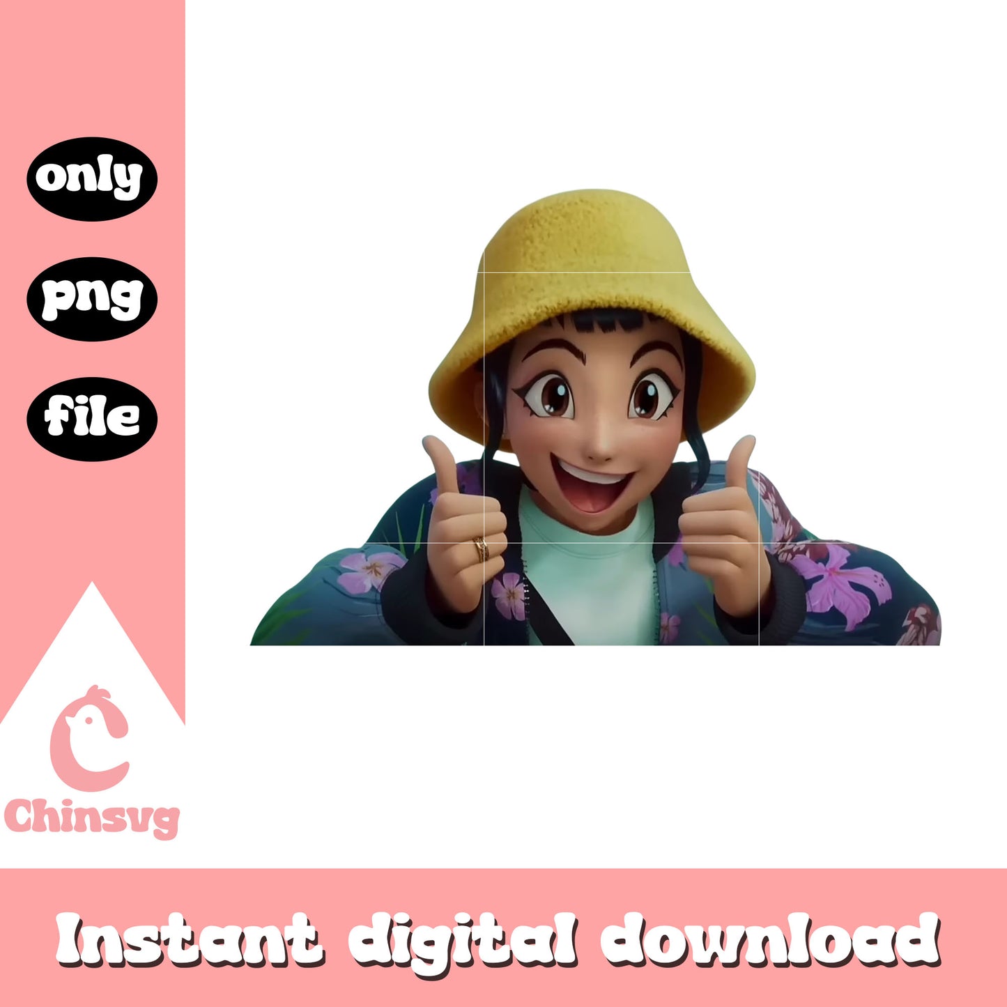 Zoey kpop demon hunters png, the huntrix cast png