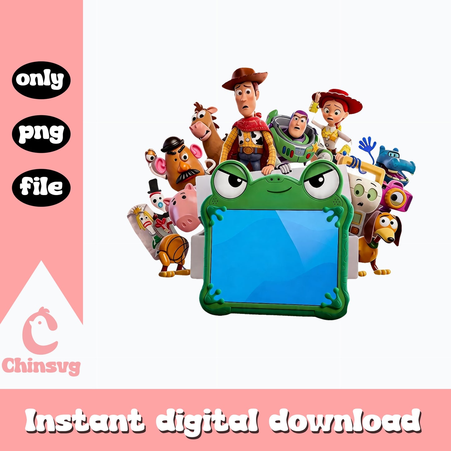 Toy Story Characters Bundle PNG, Woody Buzz Lightyear PNG, Disney PNG