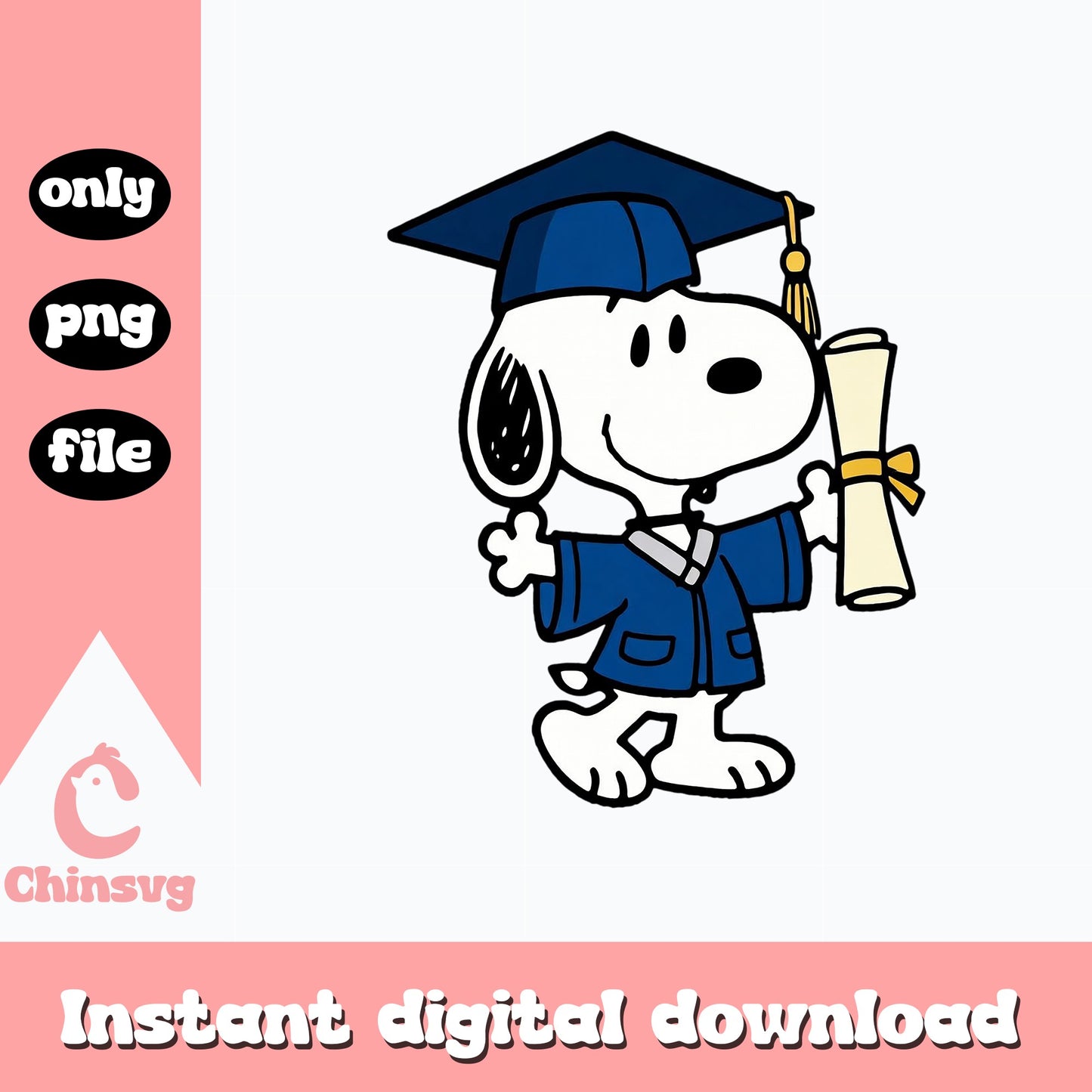 Snoopy Graduation PNG, Peanuts Graduate PNG, Class Of 2025 PNG