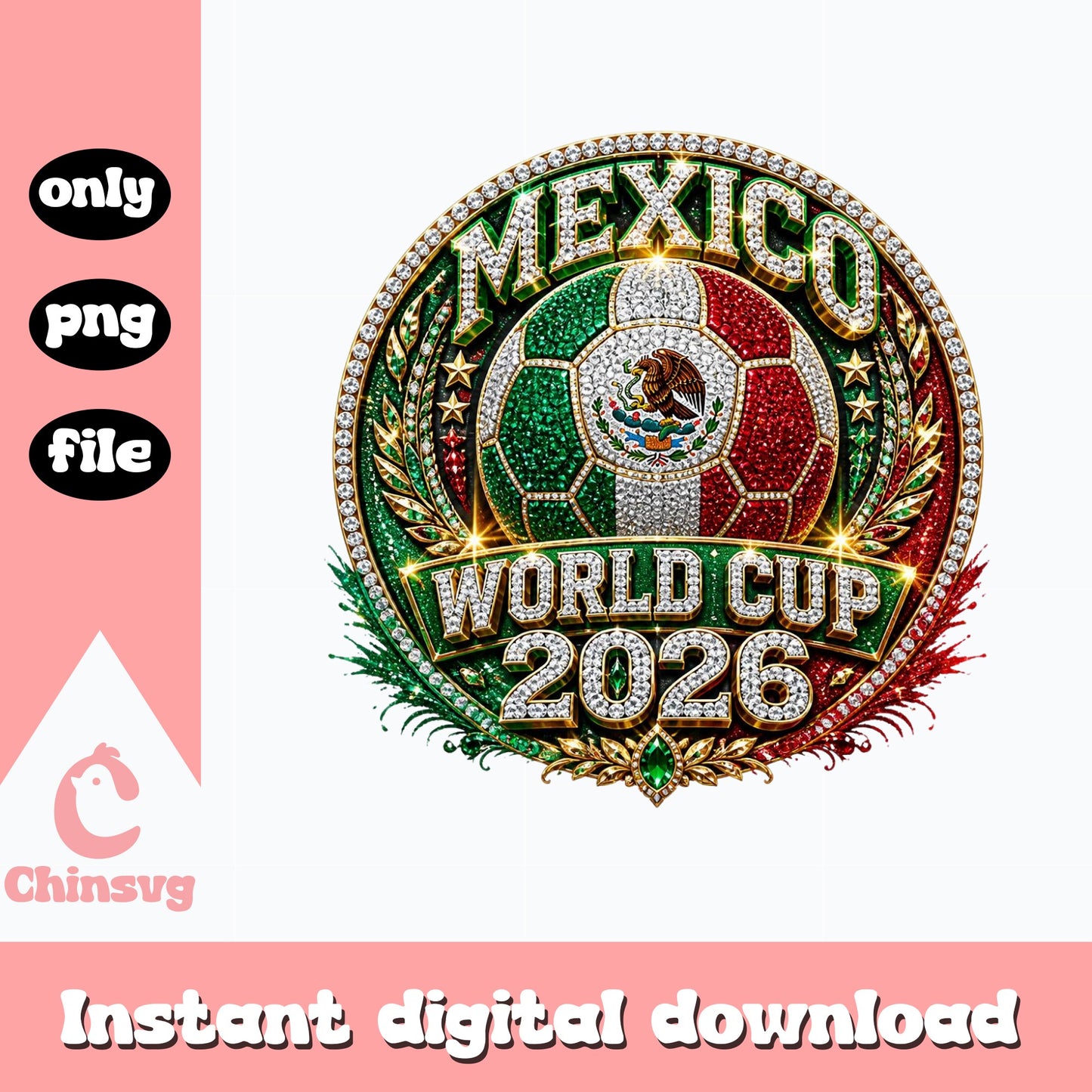 Mexico World Cup 2026 PNG, Soccer Mexico Flag PNG, Futbol PNG