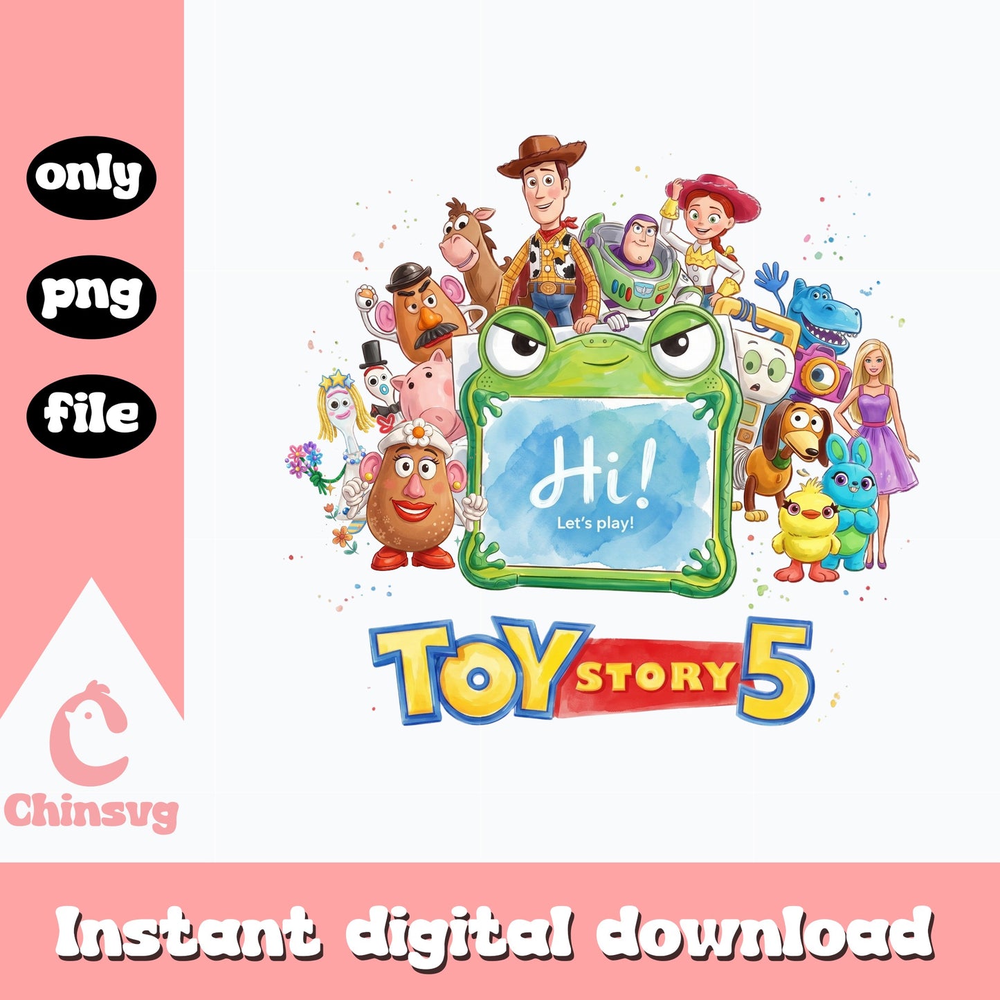 Toy Story 5 Characters PNG, Woody Buzz Lightyear PNG, Disney PNG