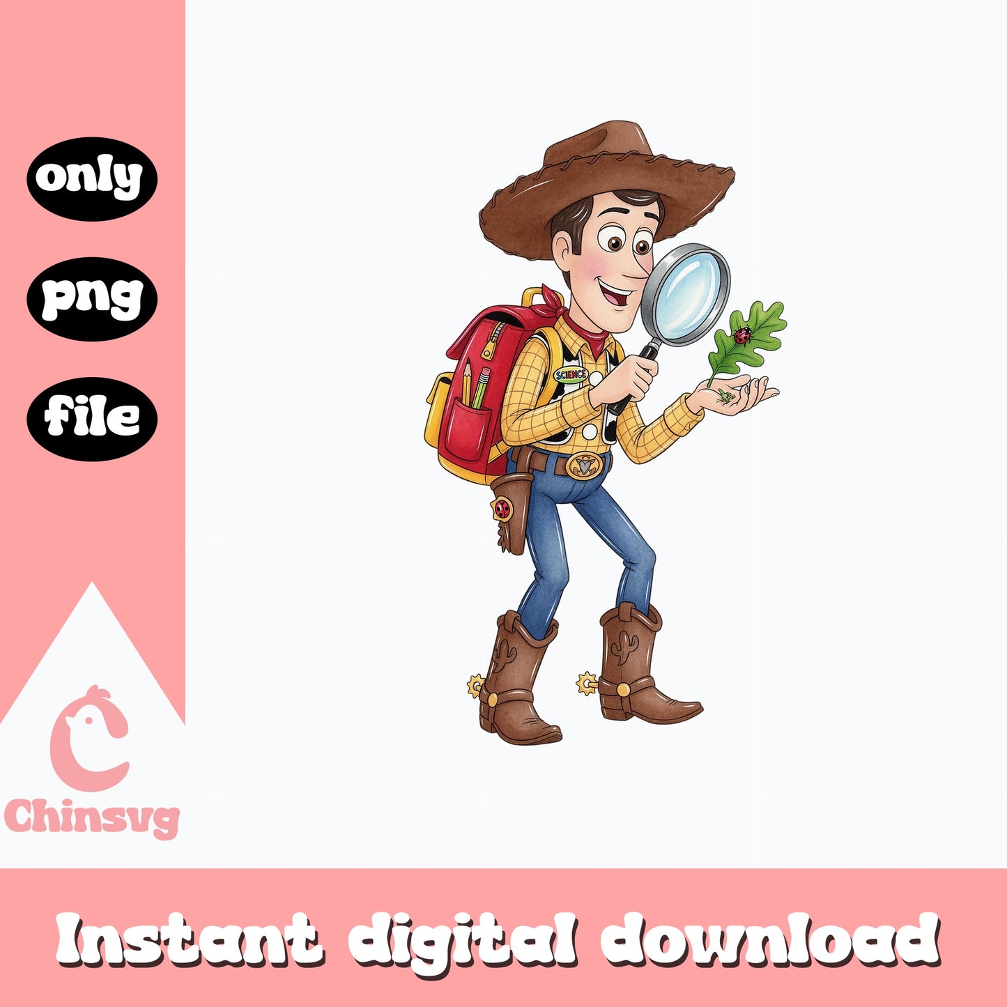 Woody Back To School PNG, Toy Story Disney PNG, First Day Of School PNG