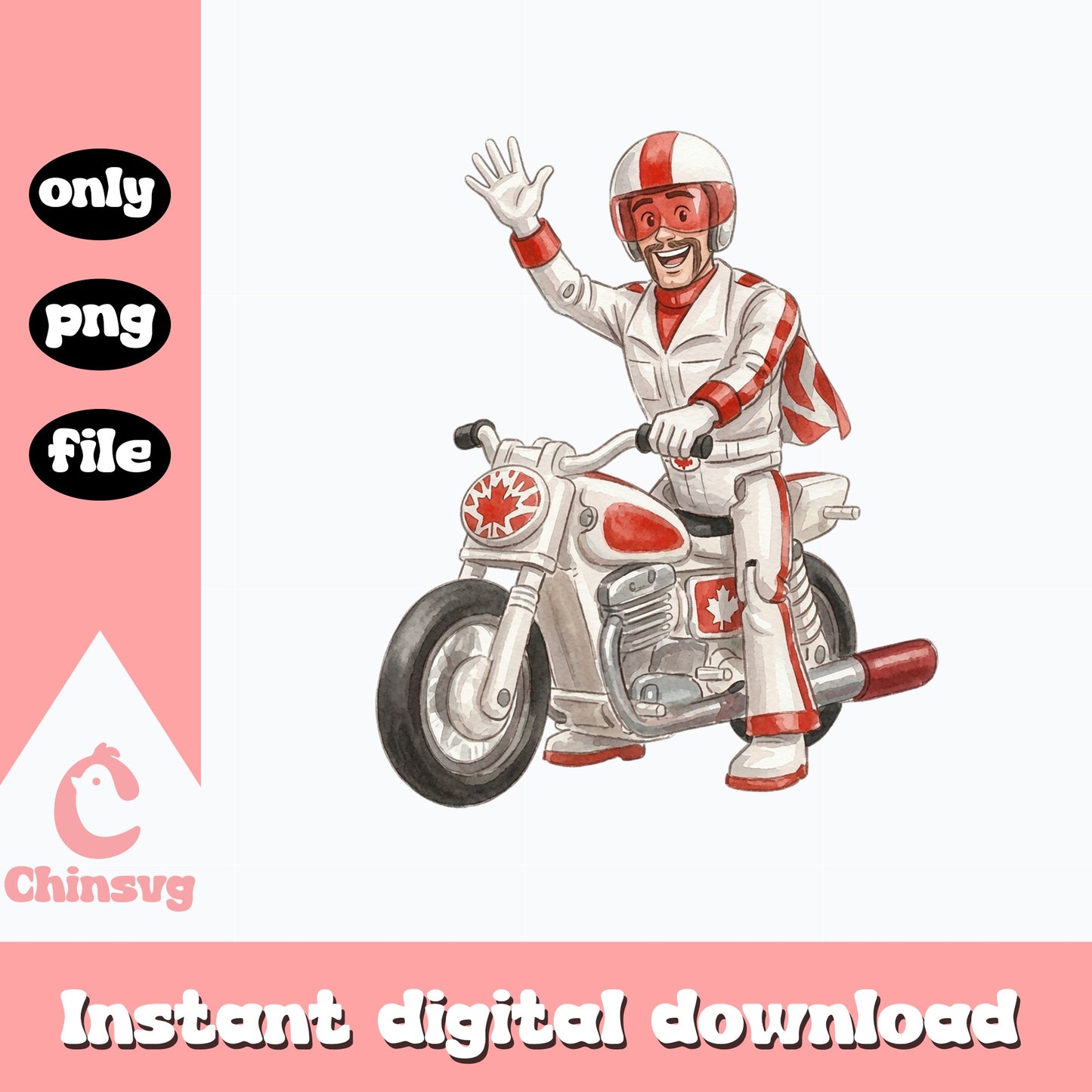 Duke Caboom Toy Story PNG, Disney Pixar PNG, Toy Story PNG