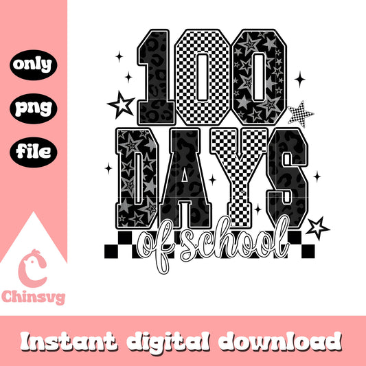 100 days of school design png, 100 days school​ png, teacher 100 days png