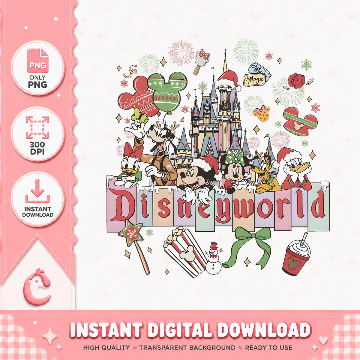 3 Disneyworld Christmas