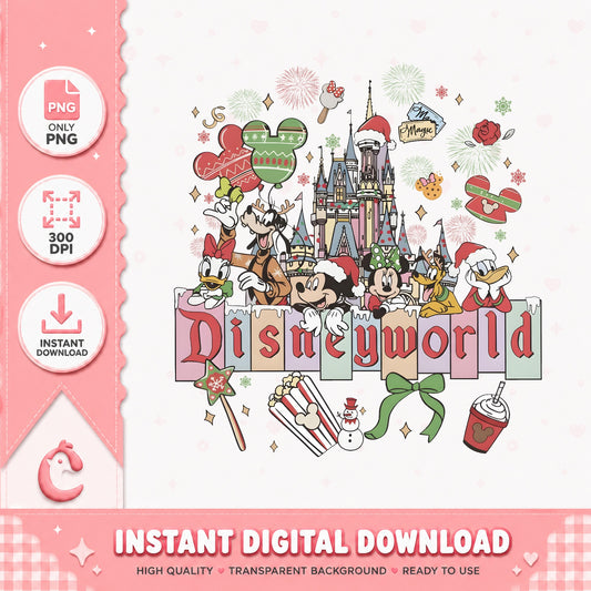 3 Disneyworld Christmas