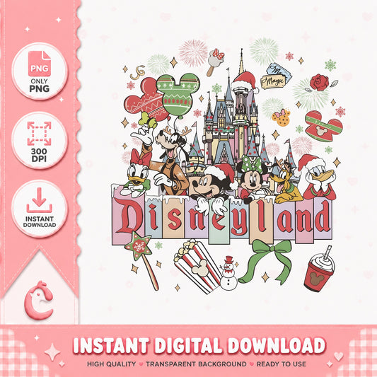 3 Disneyworld Christmas Disneyland