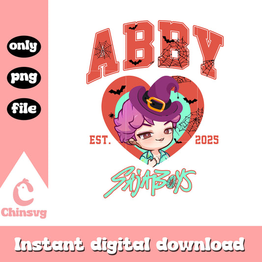 Abby saja boys witch halloween costume png, the saja boys png