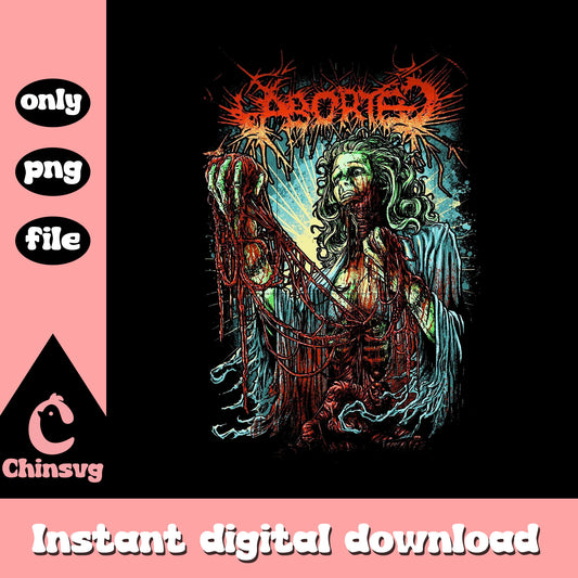 Aborted bathos album poster design png, album png, rock png