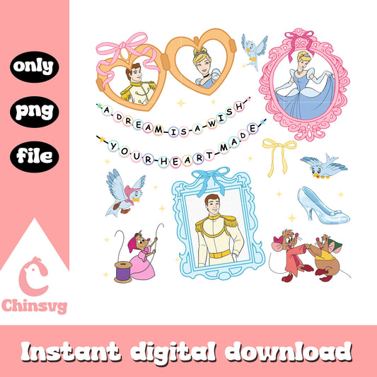 A dream is a wish disney characters png, disney movies characters png