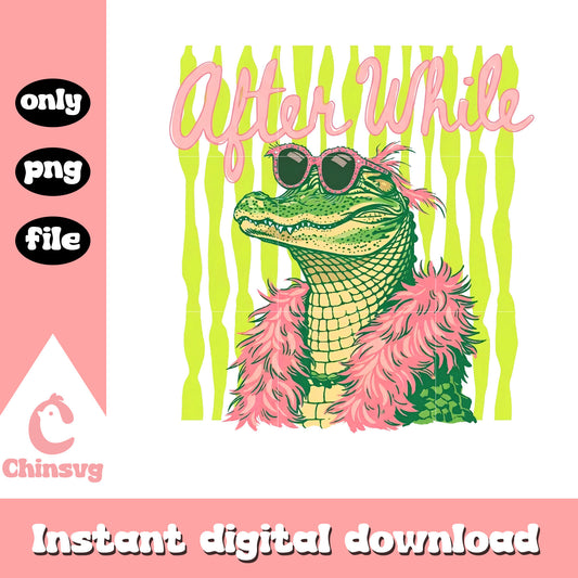 After while gator stripes png