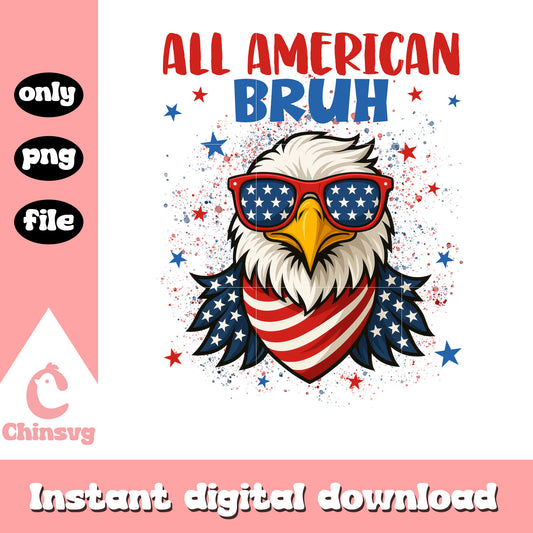 All america bruh eagle design png, american eagle usa​ png