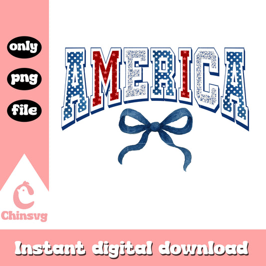 America bow logo design png, america logo​ png, july 4th​ png