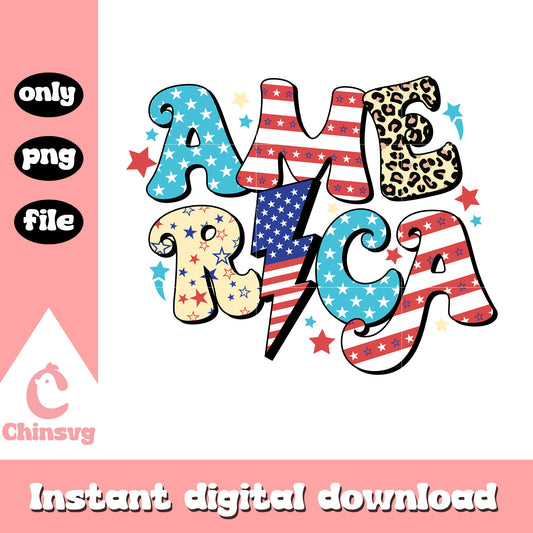 America  freedom day png, America font graphic freedom day png