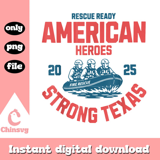 America heroes 2025 logo design png, support texas png