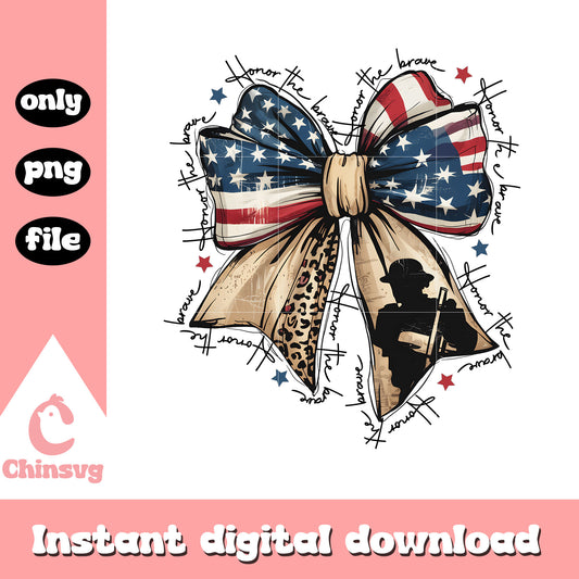 American flag vintage bow png, usa vintage bow png, usa bow png