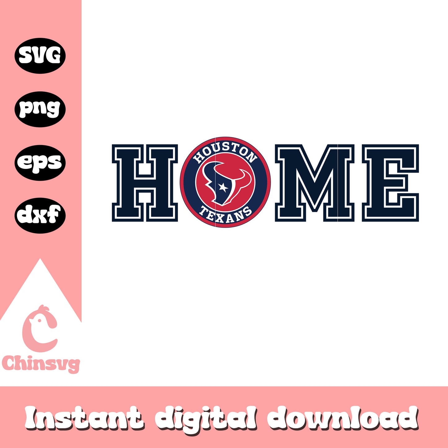 American football houston texans home svg, houston texans home svg