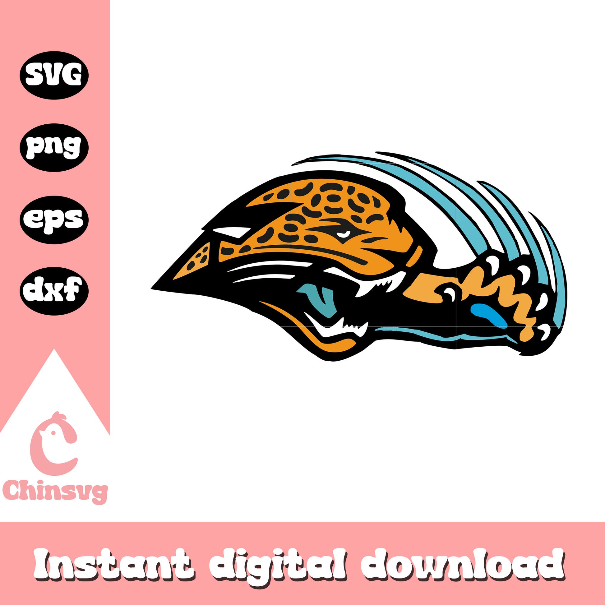 American football jacksonville jaguars design svg, original jaguars logo svg