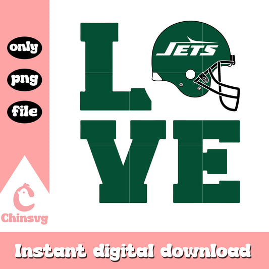 American football love jets nfl svg, jets vintage logo svg
