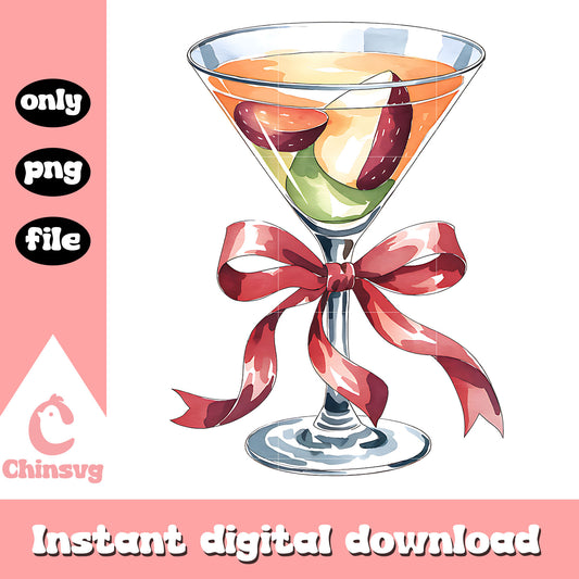 Apple martini design png, apple martini​ png, cocktail martini​ png