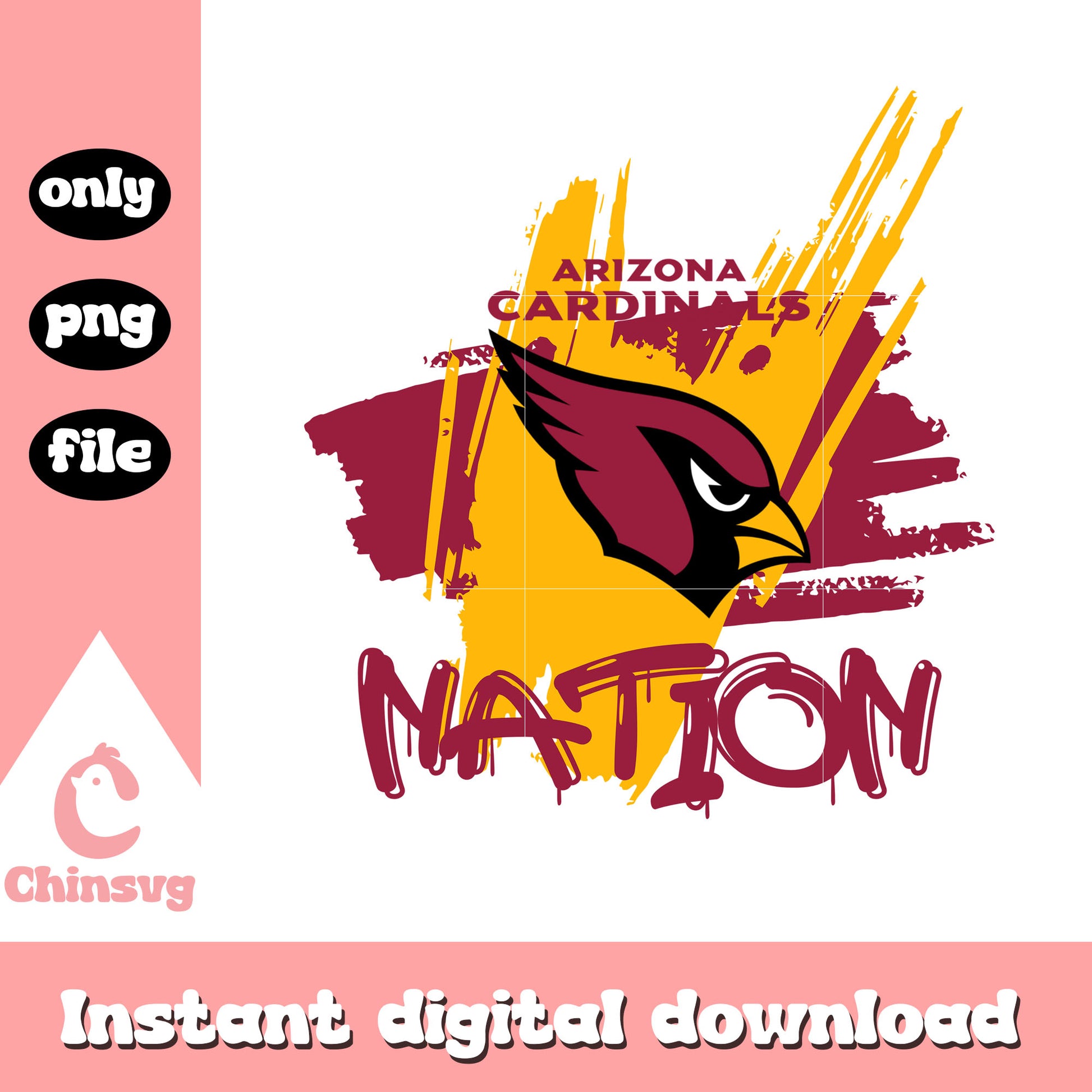 Arizona Cardinals nation png, nfl Arizona Cardinals png