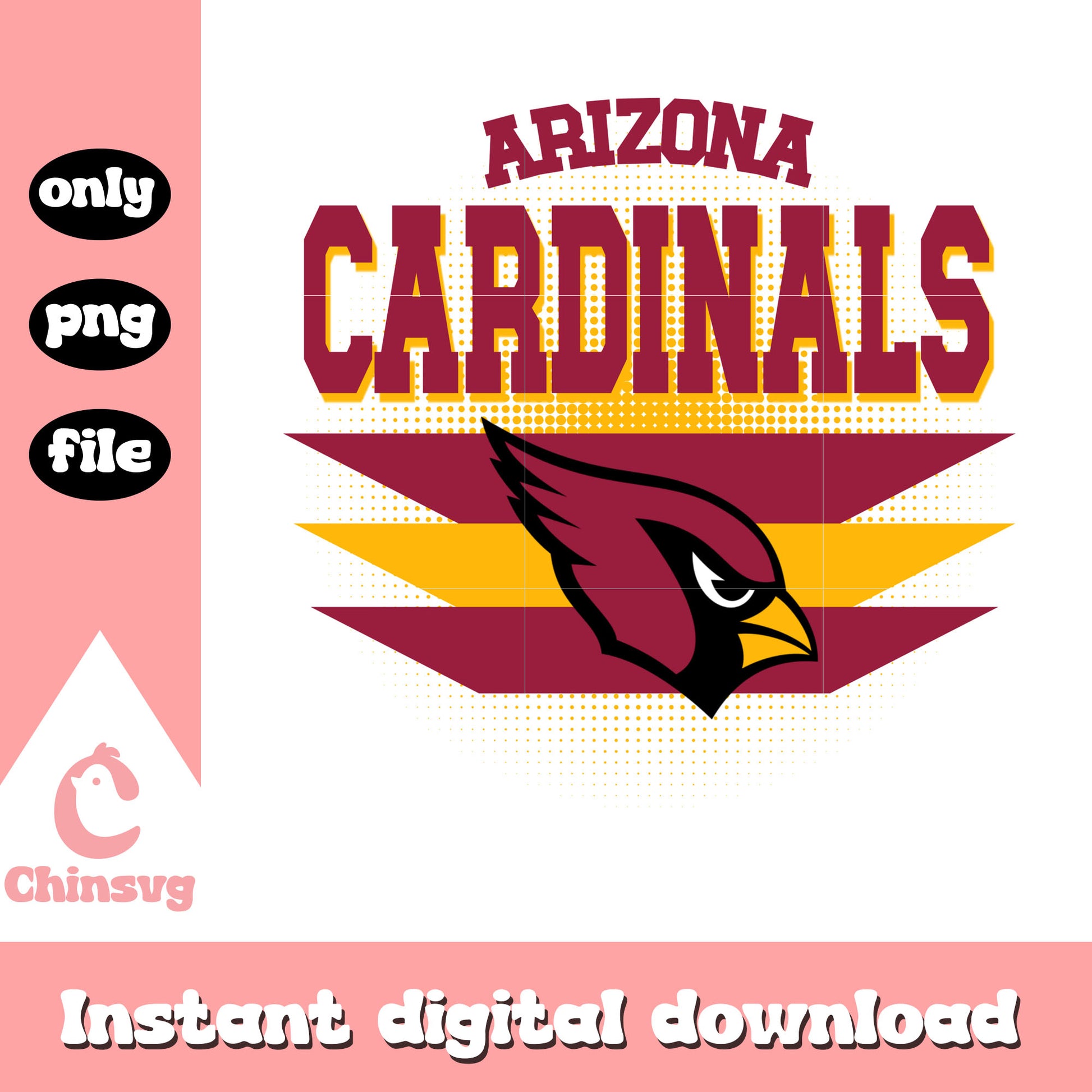 Arizona Cardinals nfl logo png, nfl team png, football png