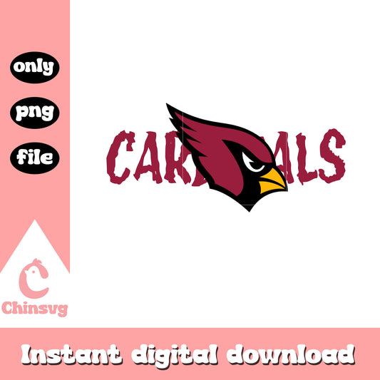 Arizona Cardinals team logo design png, nfl logo png