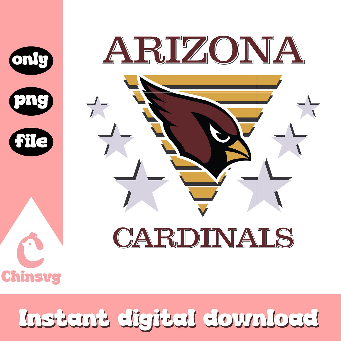 Arizona cardinals logo design svg, nfl games svg, nfl logo svg