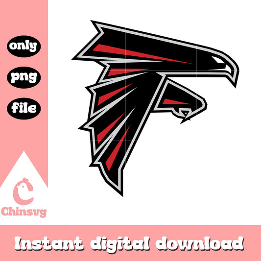Atlanta falcons logo and sign design svg, atlanta falcon logo svg