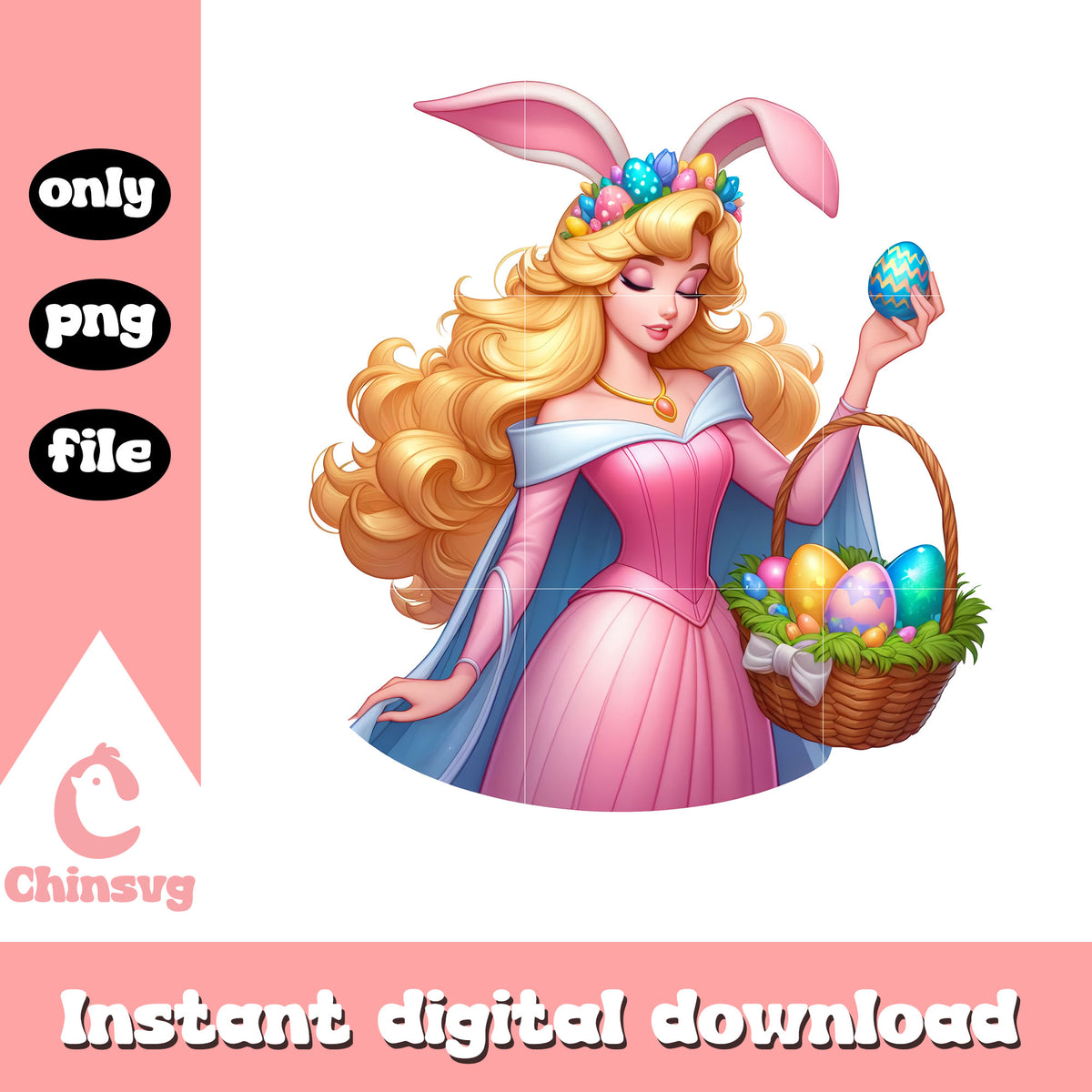 Princess Rabbit Easter Aurora bunny easter eggs png, easter eggs png, disney princess png ...
