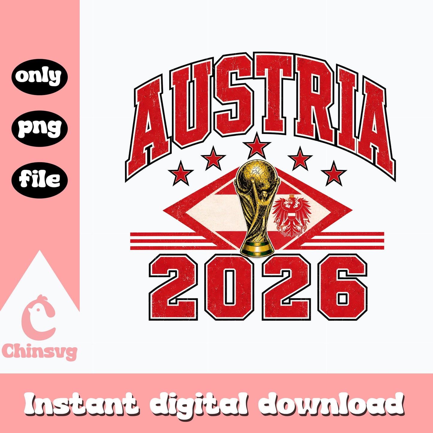 Austria 2026 World Cup PNG, Austria Football Soccer, Sports PNG