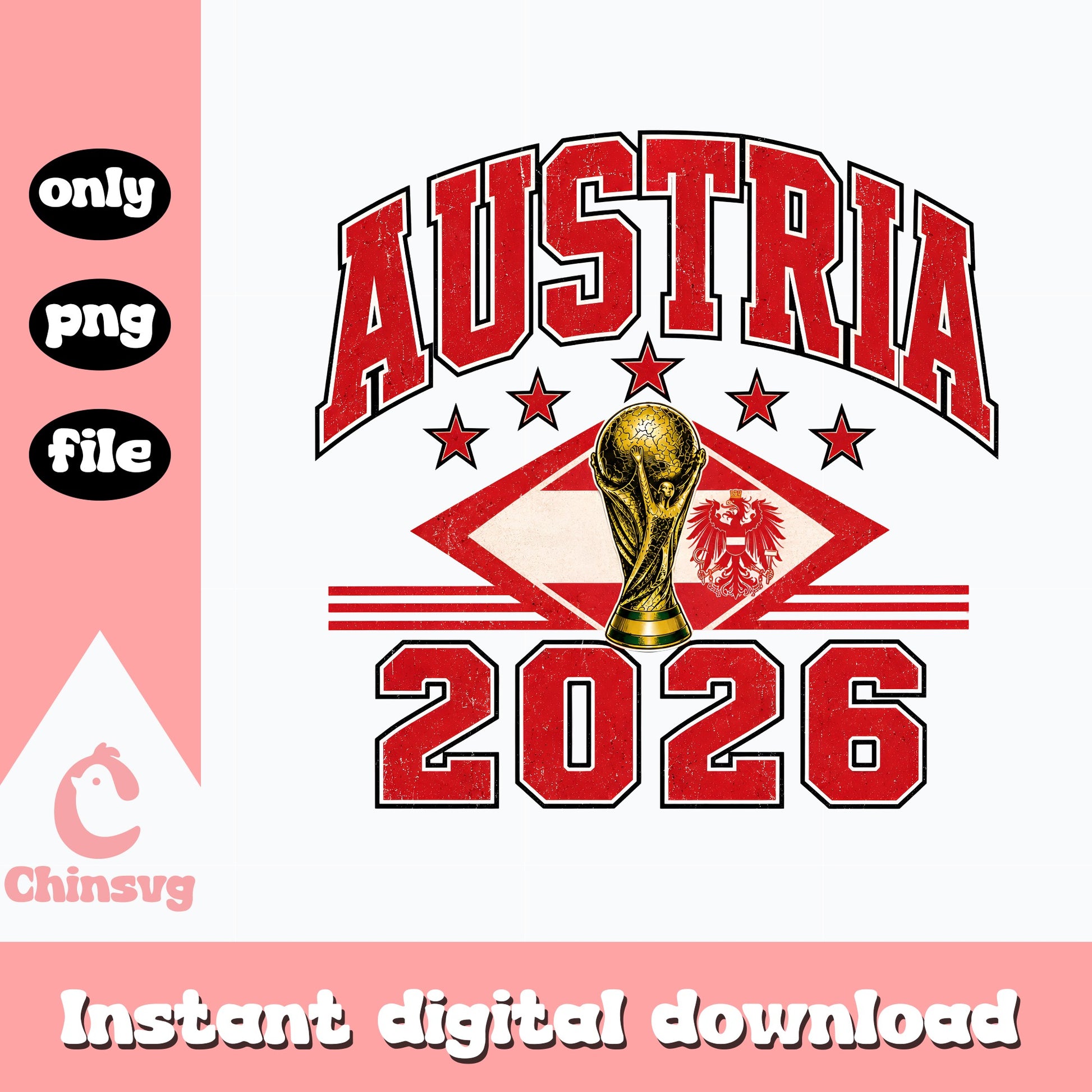 Austria 2026 World Cup PNG, Austria Football Soccer, Sports PNG