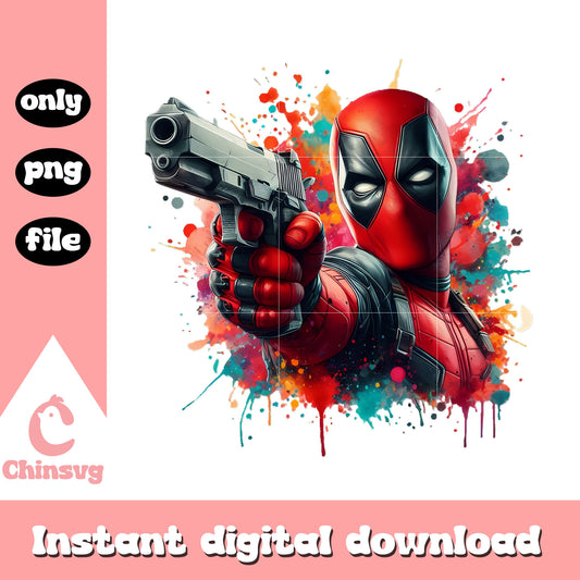 Avengers member deadpoll design png, avengers endgame png