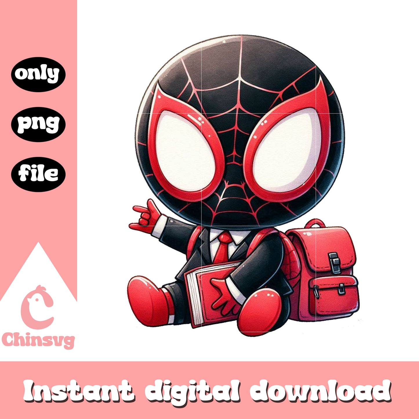 Avengers spiderman black member on school png, old school png