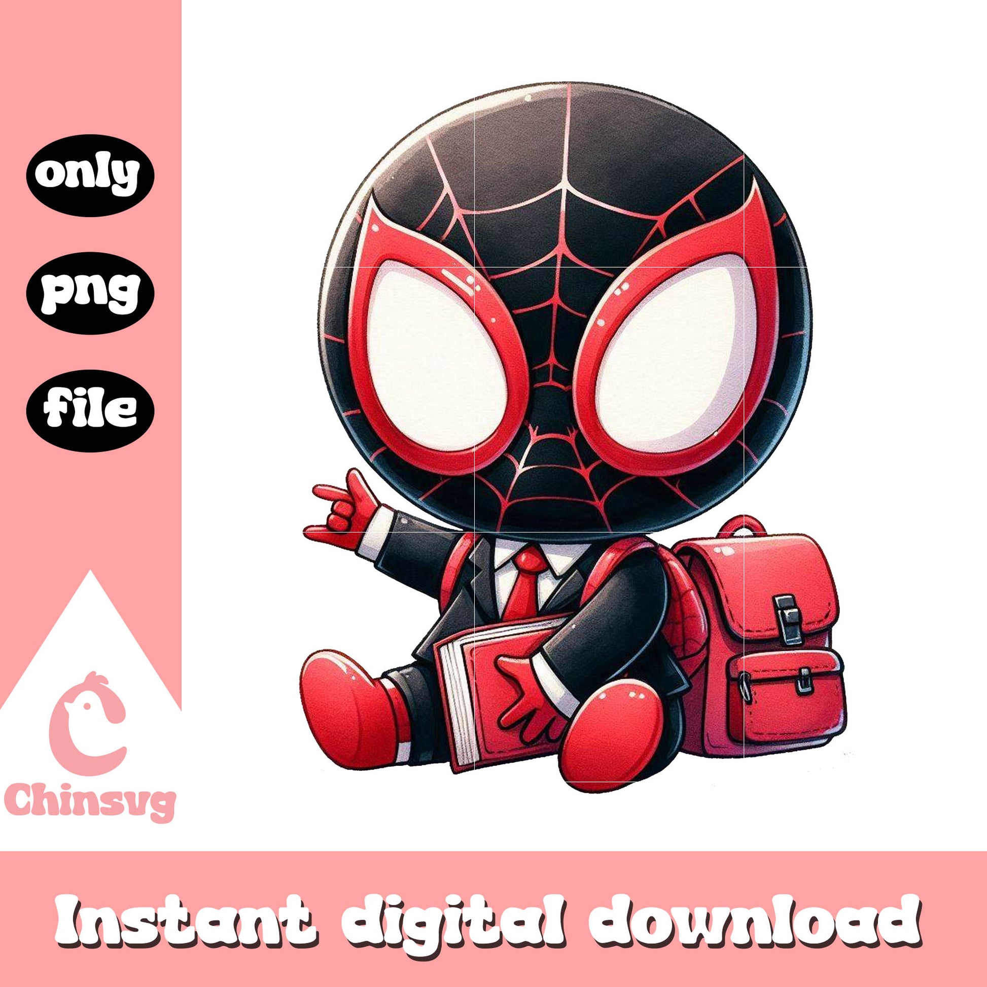 Avengers spiderman black member on school png, old school png