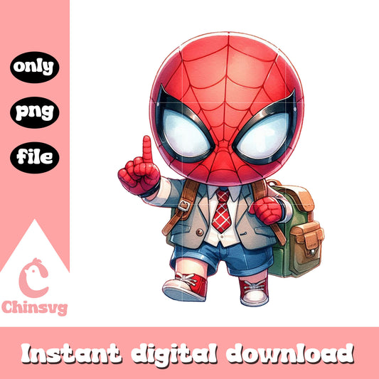 Avengers spider man run to school png, school near me png