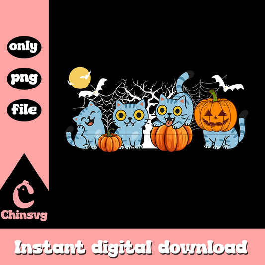 Baby derpy tiger white halloween day png, halloween pumpkin png