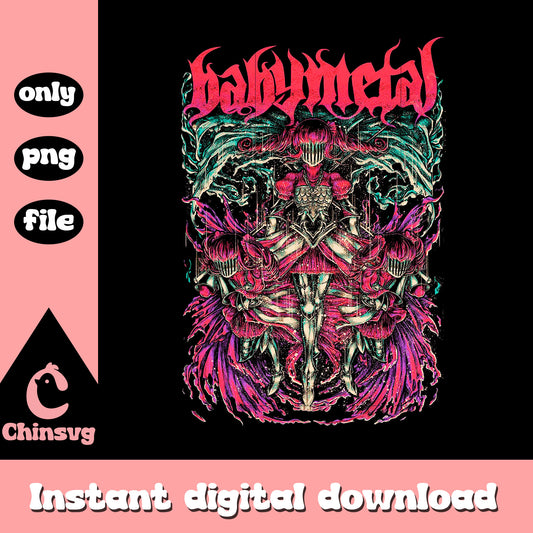 Babymetal logo band design png, rock band png, logo design png